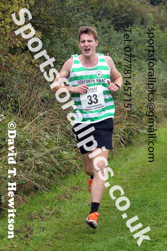 Senior Mens relay, 2021 Farringdon Open Cross Country, Sunderland . Photo: David T. Hewitson/Sports for All Pics